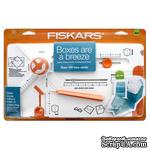Доска для создания коробочек, конвертов, бантов Fiskars Box Maker Gifting Board - ScrapUA.com