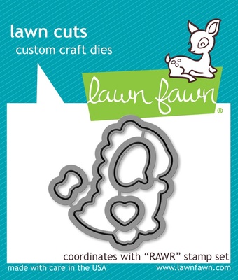 Ніж для вирубки від Lawn Fawn - RAWR
