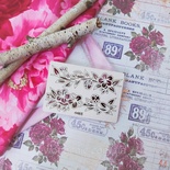 Чіпборд Гілки з квітами від WOODchic, 8см