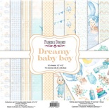 Набір скрап-паперу Dreamy baby boy 30,5x30,5см, ТМ Фабрика Декору