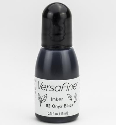 Заправка для чернил Tsukineko - VersaFine - Onyx Black, 15 мл