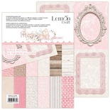 Набiр паперу для скрапбукiнгу Lemoncraft - Mum's love Basic, 15.2x20.3 см