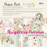 Набiр паперу для скрапбукiнгу Lemoncraft - Raspberry Garden, 30.5x30.5см