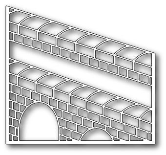 Ніж для вирубки від Poppystamps - Stone Bridge Perspective
