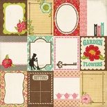 Аркуш двостороннього скрап-паперу Echo Park Paper - This and That Cards