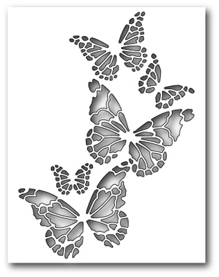 Нож для вырубки от Memory Box -  DIES - Reverse Butterfly Collage
