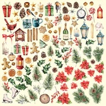 Аркуш з картинками для вирізання Our warm Christmas, ТМ Фабрика Декору