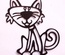 Ніж для вирубки Crafty Ann Funny Cat