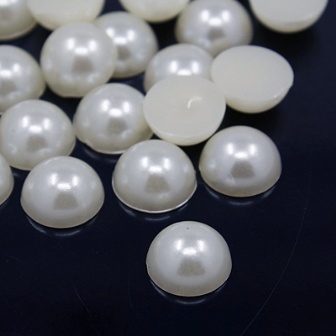 Послужинки White, 8x4мм, колір білий, 50 шт.