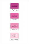 Набір чорнил від Altenew - Cherry Blossom Mini Cube Set