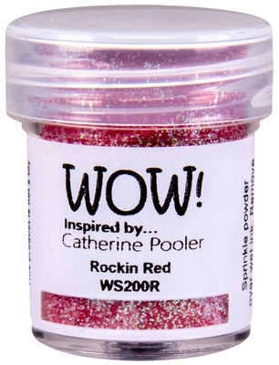Пудра для ембосінгу Wow - Rockin' Red - Catherine Pooler Exclusive, 15 мл.
