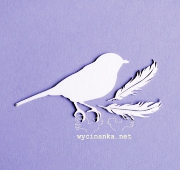 Чіпборд від Wycinanka - Пташка і Пірʼїнки