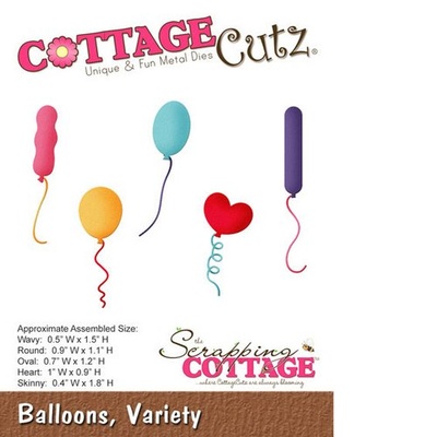 Ніж для вирубки CottageCutz - Balloons