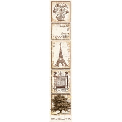 Набір двостороннього скрап-паперу UHK Gallery - Paris Paris, 30,5x30,5см