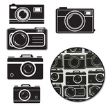 Набір висічок Maya Road - Picture Perfect Camera Transparencies - Black