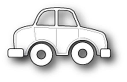 Нож для вырубки от Poppystamps - Family Car