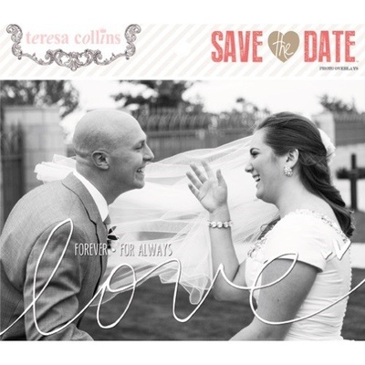Набір велуму Save the Date, 10 шт.