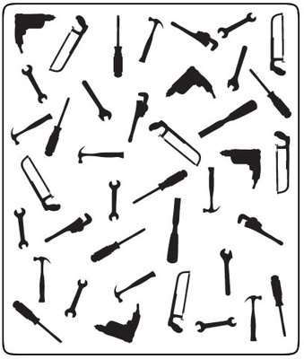 Папка для тиснення Crafts Too Embossing Folder - Tools