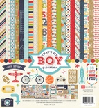Набор бумаги от Echo Park  - That's My Boy, 30х30см, 12+2 листов