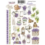 Набор наклеек (стикеров) #057, Lavender Provence-1, ТМ Фабрика Декору