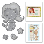 Ніж для вирубки від Spellbinders - Build-a-Mermaid - Русалочка