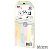 Набор тэгов от Prima - Julie Nutting Mixed Media Double-Sided Tag Pad 48/Pkg, 48 шт. (8,89х21,59см)