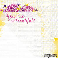 Лист бумаги для скрапбукинга от Lemon Owl - Plans for Today, Be You, 30x30