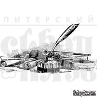 Акриловый штамп ''Перо в чернильнице''