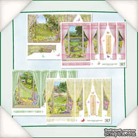 Заготовки для Flower Soft - Вид из окна - Лето 1, 8 шт. - ScrapUA.com