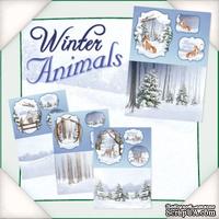 Заготовки для открытки от Flower Soft - Winter Animals 