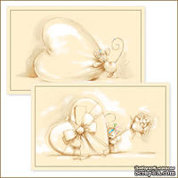 Заготовка для Flower Soft - От сердца, 2 шт. - ScrapUA.com