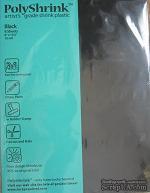 Шринк Пластик - Shrink Plastic, черный, 1 лист