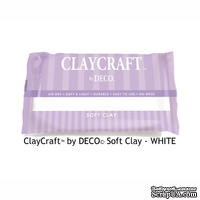 Полимерная глина от Claycraft by Deco© - White, цвет белый, 137 гр.