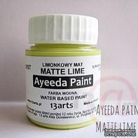 Краска 13arts - Ayeeda Paint - Matte Lime - ScrapUA.com