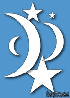 Нож для вырубки от Memory Box - Over The Moon And Stars   - ScrapUA.com
