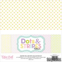 Набор листов веллума в горошек и полоску от Echo Park Vellum Pack - Easter Dots &amp; Stripes, 30х30 см, 30х30 см - ScrapUA.com