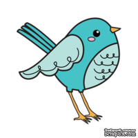 Штамп акриловий от Dovecraft - Bird - ScrapUA.com