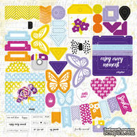 Лист высечек от Lemon Owl - Plans for Today, Die Cuts #02