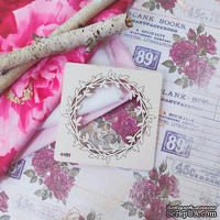 Чипборд венок из веток от WOODchic, 9х9см - ScrapUA.com