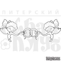 Акриловый штамп &#039;&#039;Купидоны с кольцами&#039;&#039; - ScrapUA.com