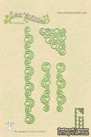 Лезвия от LeCreaDesign - Border corner curve - Волны, 4 эл.
