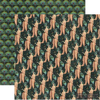 Лист скрапбумаги Graphic 45 Stunning, 30х30 см, двусторонняя