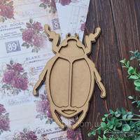 Заготовка артборд Жук от WOODchic, 14.5х20см,мдф 3мм - ScrapUA.com