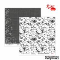Бумага для скрапбукинга от ROSA TALENT - Recipe book 1, двусторонняя, 30,48х30,48см, 200г/м2 - ScrapUA.com