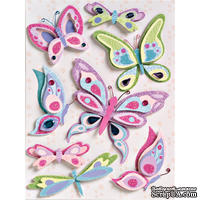Набор наклеек от K&amp;Company - Sparkly Sweet Flies Grand - ScrapUA.com