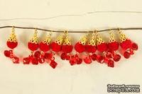 ЦЕНА СНИЖЕНА! Брелки Prima - Velvet Baubles Welcome to Paris, 10 шт. - ScrapUA.com
