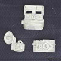 Набор украшений от Prima -  RESIN- CAMERAS - ScrapUA.com