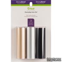 Набор термотрансферных листов от Cricut - Mini Everyday Iron-On Vinyl - Classic, 9х61см, 3 листа