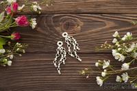 Чипборд от WOODchic - Подвеска &quot;Капельки 2&quot;, 7х2.6 см - ScrapUA.com