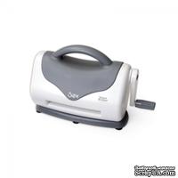 Машинка для тиснения Sizzix Texture Boutique Embossing Machine Only (White & Gray), бело-серая